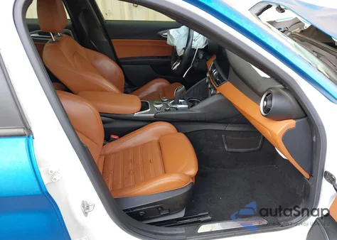 2020 Alfa Romeo Giulia Ti Sport Awd from USA, damaged, VIN ZARFANBN0L7626596